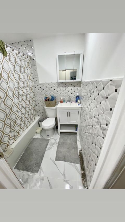 Bathroom remodel — full vanity and shower update